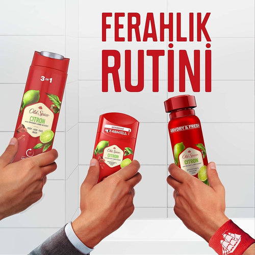 Old Spice Citron
Deodorant and Bodyspray