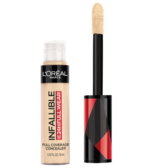 L'oreal Paris Infallible Full Wear Waterproof Concealer Up To 24H Full Coverage Flawless Matte Finish