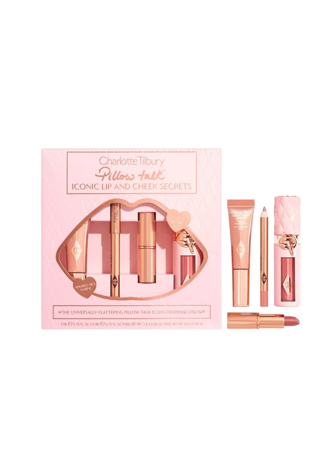CHARLOTTE TILBURY
Pillow Talk Iconic Lip And Cheek Secrets