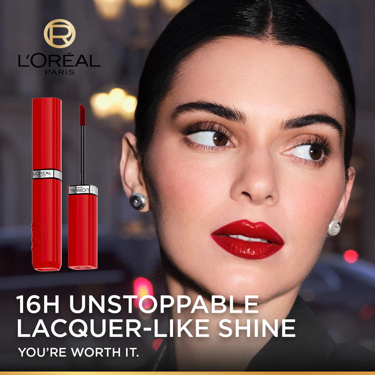 L'Oréal Paris Infallible Laque Resistance Liquid Lipstick 16H Lacquer-Like Shine Finish Longwear & Transfer Resistant 5ml
