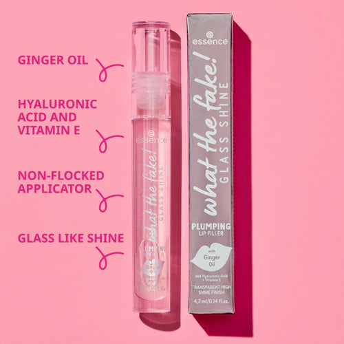 Essence 
what the fake! GLASS SHINE Plumping Lip Filler