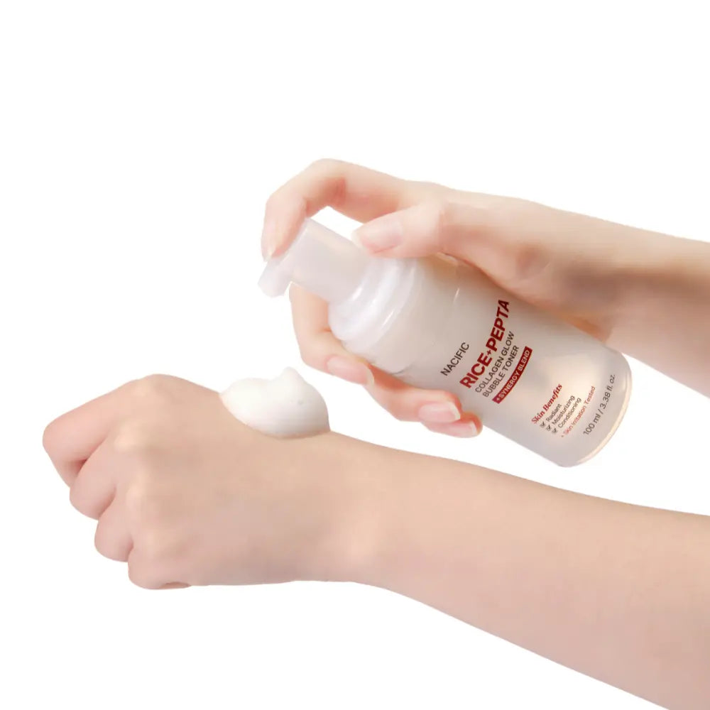 Nacific Rice Pepta Collagen Glow Bubble Toner 100 ML