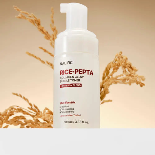 Nacific Rice Pepta Collagen Glow Bubble Toner 100 ML