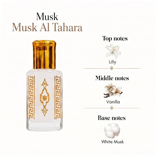 Musk Al aarous, Tahara, Oud and More 12ml