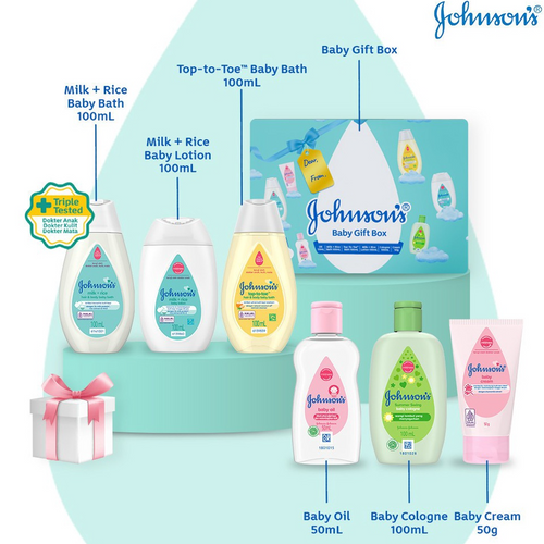 Johnson's Baby Gift Set (Baby Gift Box) 6PC