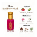 Musk Al aarous, Tahara, Oud and More 12ml