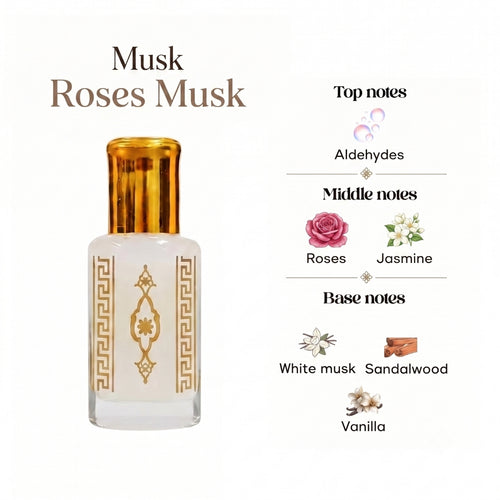 Musk Al aarous, Tahara, Oud and More 12ml