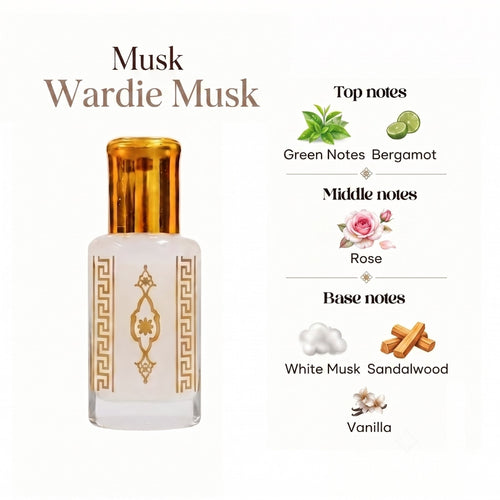 Musk Al aarous, Tahara, Oud and More 12ml