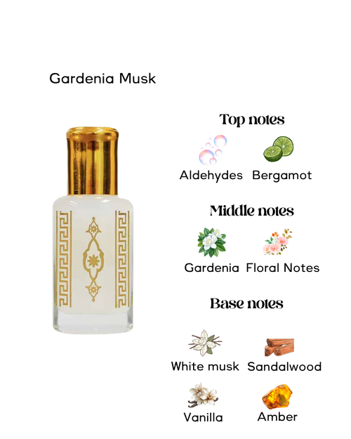 Musk Al aarous / Tahara / Oud and More 12ml