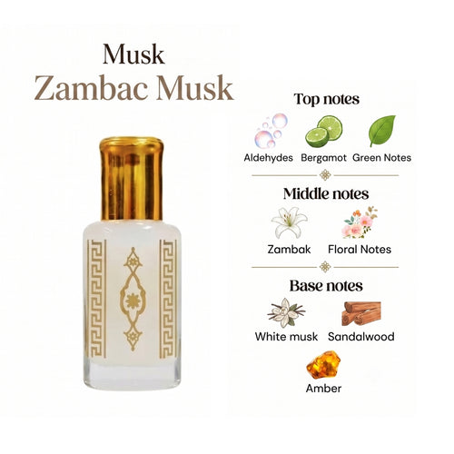 Musk Al aarous, Tahara, Oud and More 12ml
